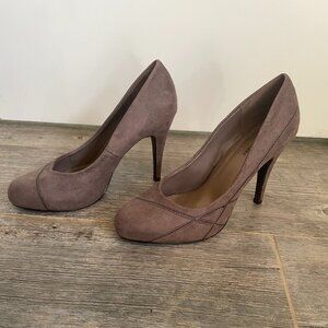Naturalizer Classic Almond Toe Fabric Comfortable Pumps